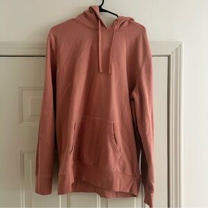 Men's Pink Hoodie Sweatshirt